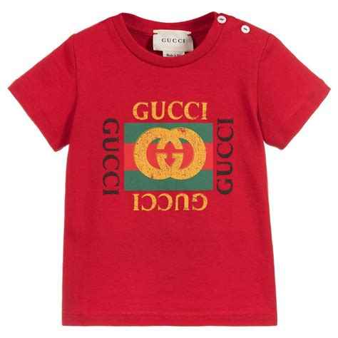 gucci shirt for baby|Gucci baby clothes outlet.